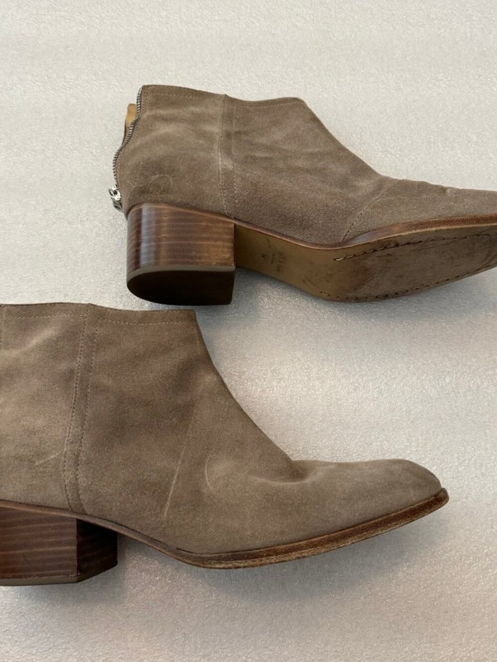 Rag & bone suede ankle booties